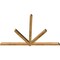 Ekena Millwork Kennewick Rough Sawn Timber Gable Bracket, Western Red Cedar, 108"W x 72"H x 4"D x 4"F, 16/12 Pitch GBW108X72X0404KEN00RWR - alternate 3